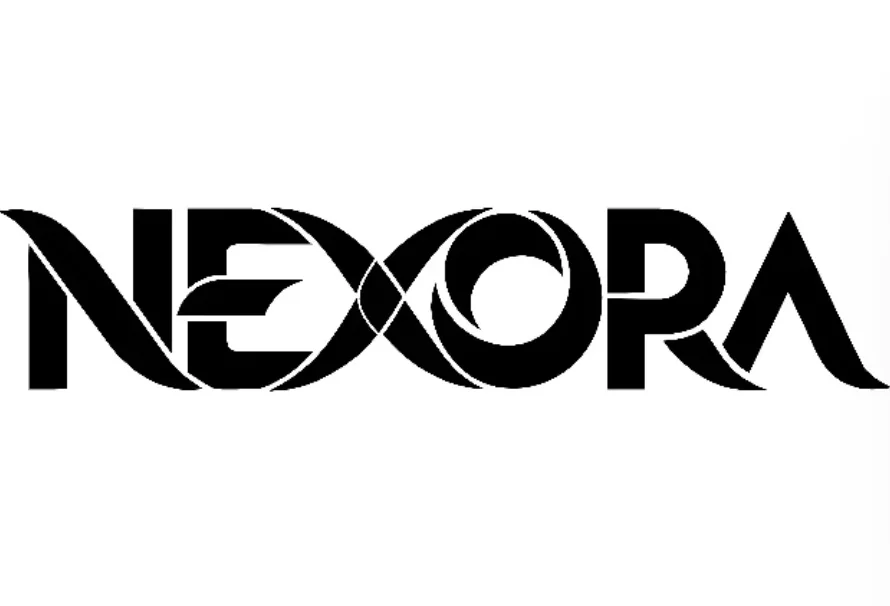Generated black wordmark that reads NEXORA
