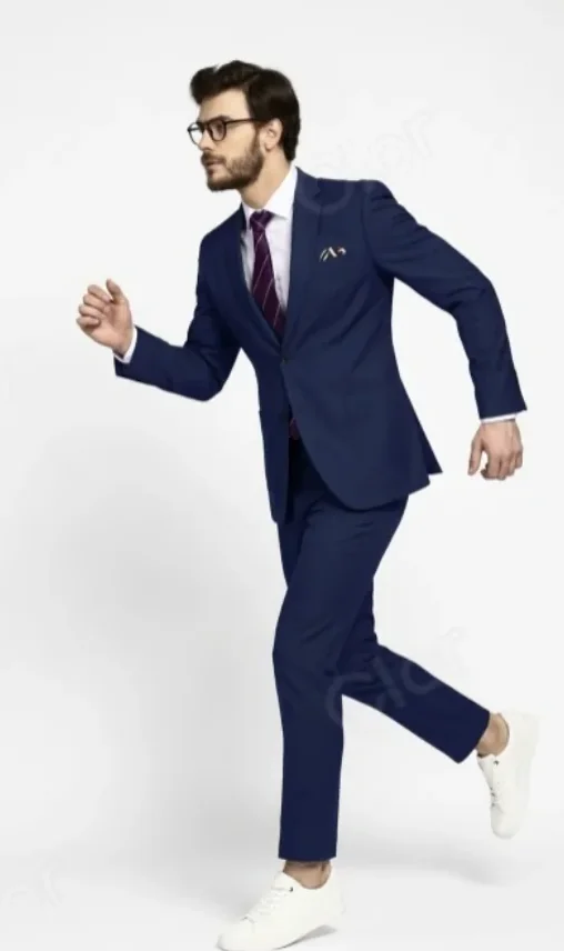 Same model rendered again in a running pose