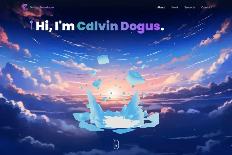 Calvin Dogus 3D Portfolio (v1)