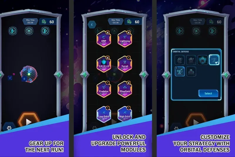 HexaCore Orbital Defense